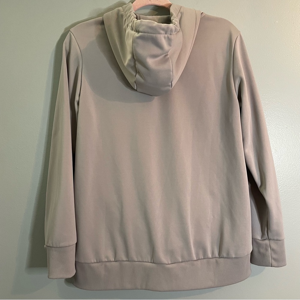 MONDETTA Women's Sweater Pocketed Hoodie Gray SZ/SM - Picture 9 of 11